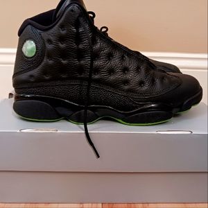 Air Jordan 13 Retro Black/Altitude Green